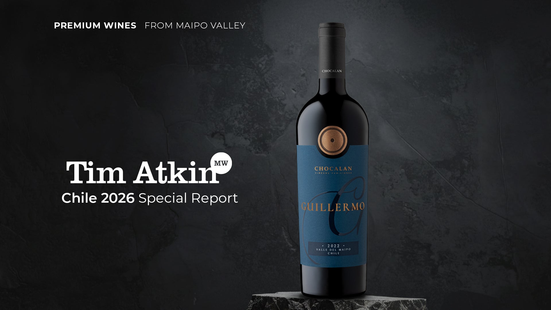 Guillermo destaca en Chile Special Report 2026 por el reconocido Tim Atkin